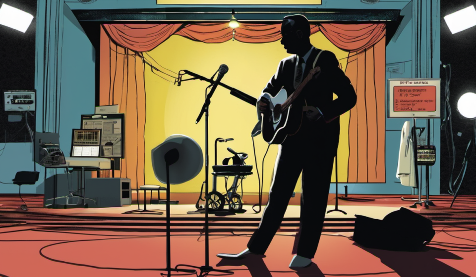 Lionel Richie Hospitalized After St. Louis Concert — AI-generated editorial illustration