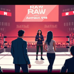 WWE Raw Highlights: Raquel Rodriguez vs. Roxanne Perez, Roman Reigns Segment — AI-generated editorial illustration