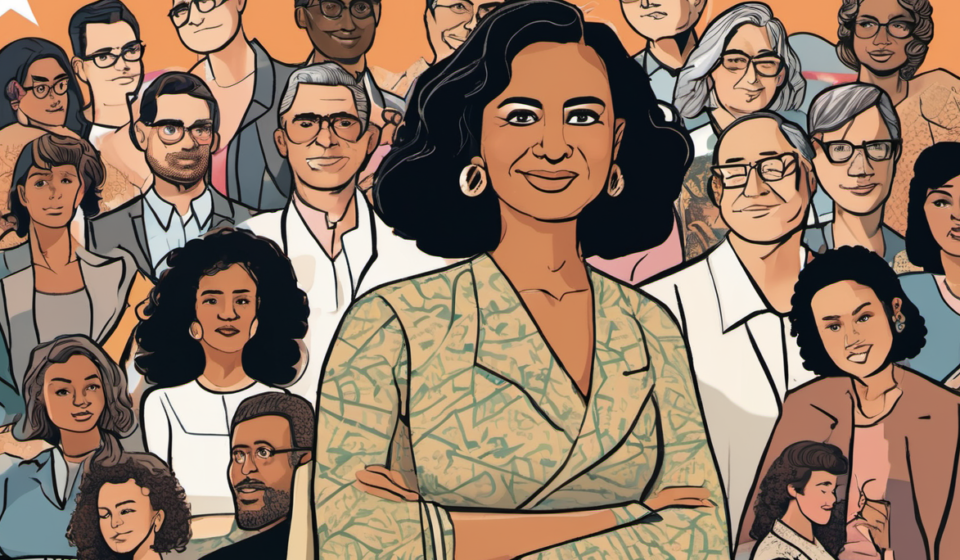 Amita Rao Fires Back at Armpit Hair Critics in Bold Response — AI-generated editorial illustration