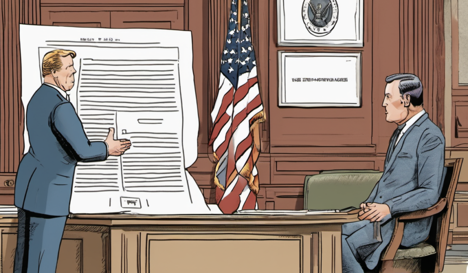 Army Secretary Dan Driscoll Resigns Amid Friction with Hegseth — AI-generated editorial illustration