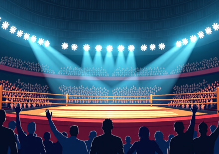 WWE Raw Mexico City Set With Two Title Matches — AI-generated editorial illustration