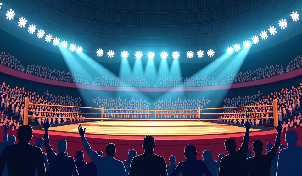 WWE Raw Mexico City Set With Two Title Matches — AI-generated editorial illustration