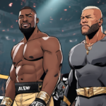 Kofi & Austin Creed Impress AEW Behind the Scenes After All In London Debut — AI-generated editorial illustration