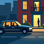 Hunter Biden Reveals Dad’s Motorcade Visits During His Crack Addiction — AI-generated editorial illustration
