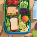 Back to School: Easy and Affordable Lunch Ideas for Kids — AI-generated editorial illustration