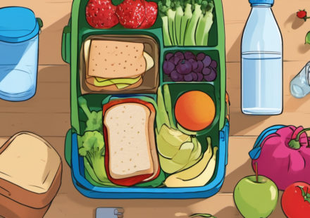Back to School: Easy and Affordable Lunch Ideas for Kids — AI-generated editorial illustration