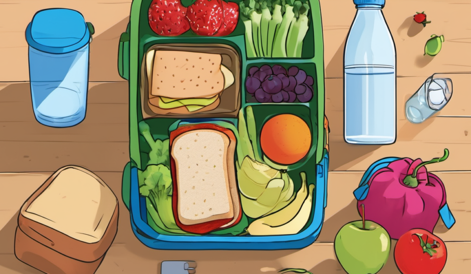 Back to School: Easy and Affordable Lunch Ideas for Kids — AI-generated editorial illustration