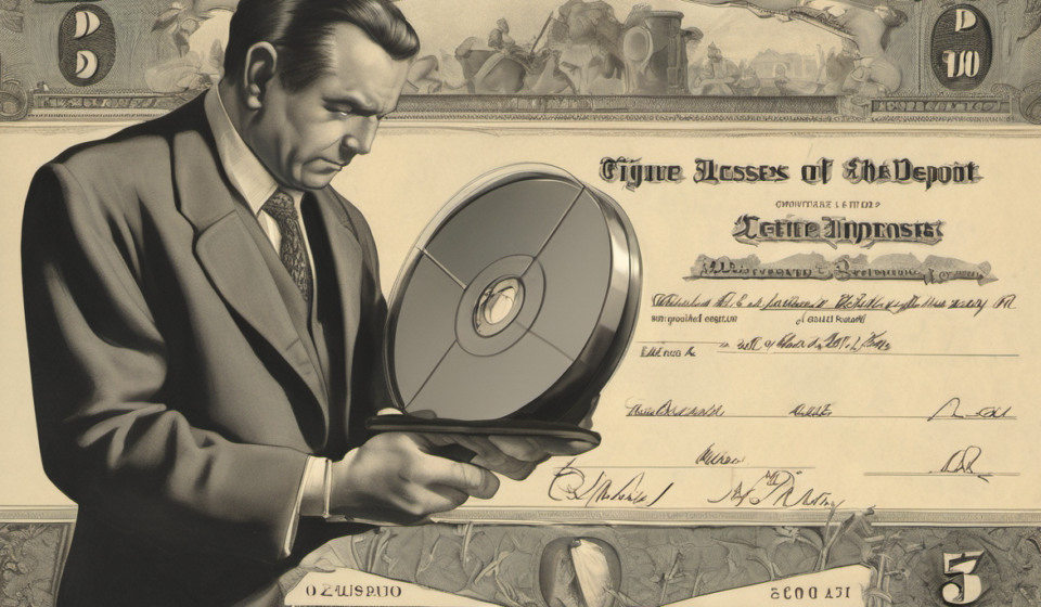 Unlocking 6-Month CD Returns: How Much Can You Earn with a $50,000 Investment? — AI-generated editorial illustration