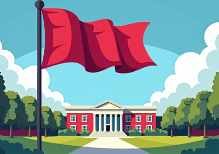 Pentagon Cracks Down on Foreign Ties: 30 Universities Under Audit Deadline — AI-generated editorial illustration