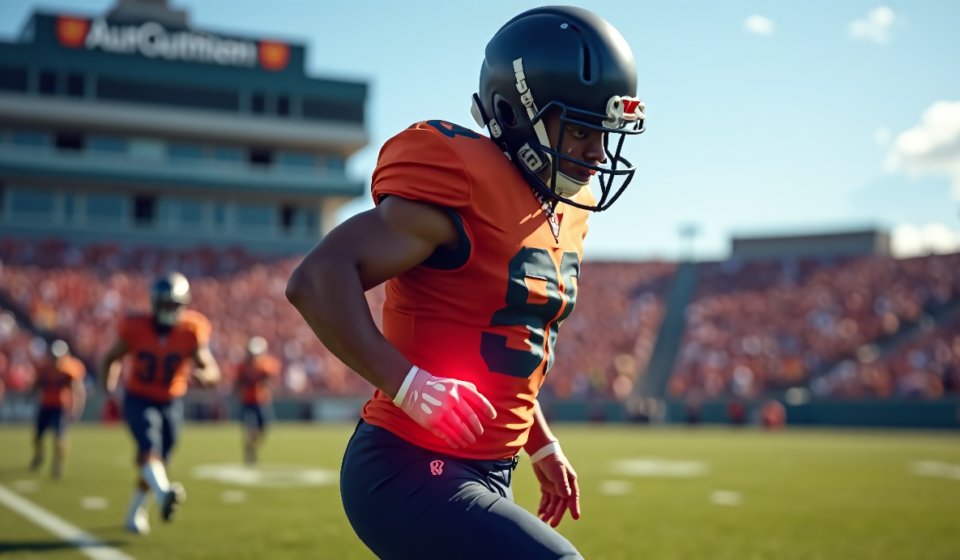 Jets Fans Breathe Sigh of Relief as $43M Star Running Back Suffers Minor Injury — AI-generated editorial illustration