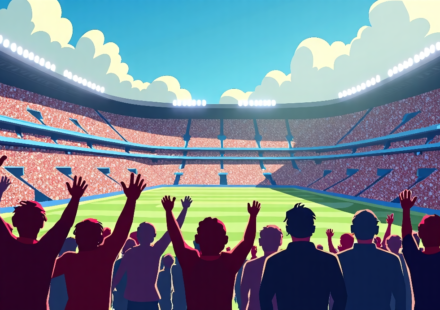NFL Fanbases: Which American Cities Reign Supreme? — AI-generated editorial illustration
