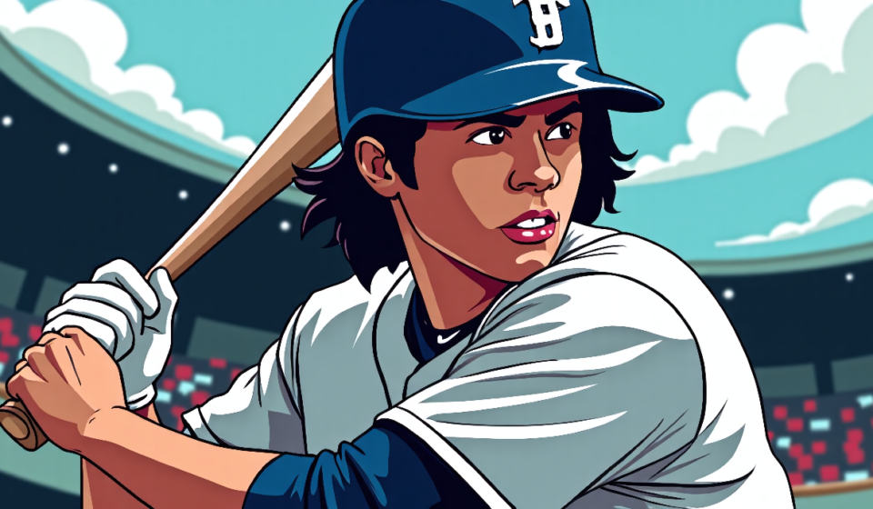 Vladimir Guerrero Jr.'s Power Problem: A Year Without a Regular-Season Homer in Toronto — AI-generated editorial illustration