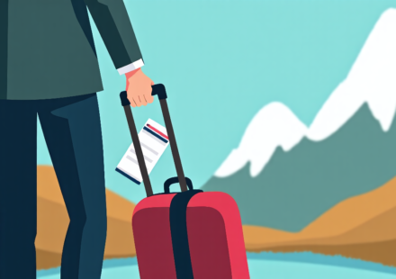 Acquitted Man Flees US After 48-Hour Mental Hospital Pass — AI-generated editorial illustration