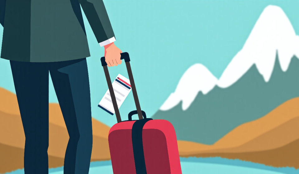 Acquitted Man Flees US After 48-Hour Mental Hospital Pass — AI-generated editorial illustration