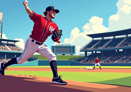 Joshua Báez's Jaw-Dropping MLB Debut: AL Wild Card Picture Takes Shape — AI-generated editorial illustration