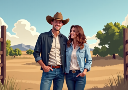 Jep and Jessica Robertson's Faith-Driven Decision to Leave Louisiana for Texas — AI-generated editorial illustration