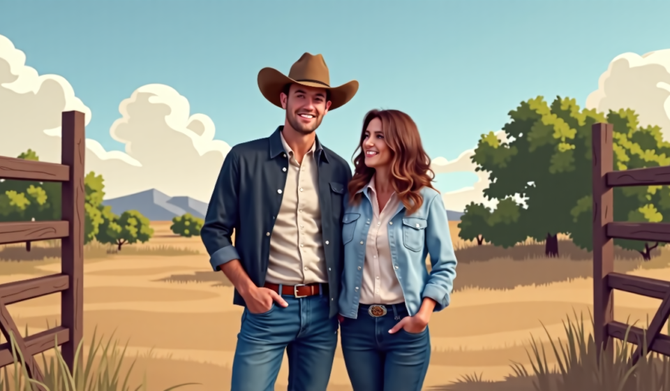 Jep and Jessica Robertson's Faith-Driven Decision to Leave Louisiana for Texas — AI-generated editorial illustration