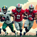 Ohio State Takes Top Spot in 2026 College Football Preseason Poll — AI-generated editorial illustration