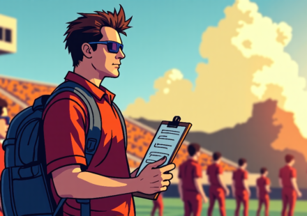 Kenny Dillingham's Unapologetic Approach to Football: 'You've Always Got to Push' — AI-generated editorial illustration