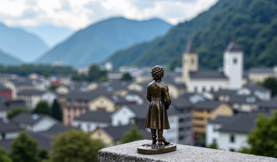 Mozart's Miniature Marvels: The Mysterious Case of the Stolen Statuettes — AI-generated editorial illustration