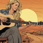 Elizabeth Cook Brings Warmth to 'Saturday Sessions' with 'Sunset Promenade' — AI-generated editorial illustration
