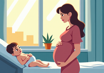 Massachusetts Abortion Law Expansion Sparks Concern Over Prenatal Information — AI-generated editorial illustration