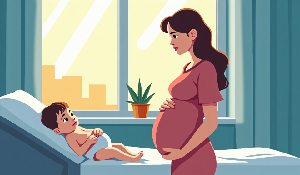 Massachusetts Abortion Law Expansion Sparks Concern Over Prenatal Information — AI-generated editorial illustration