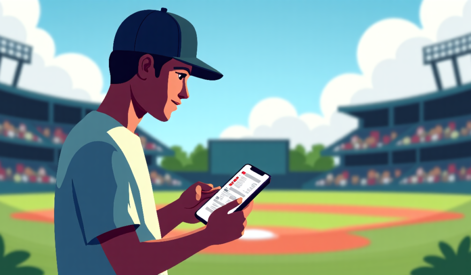 Second-Half Fantasy Baseball: Key Stats to Know for the Stretch Run — AI-generated editorial illustration