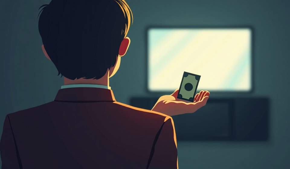 The Dark Side of Fame: Former Nickelodeon Star Reveals Shocking Residual Checks — AI-generated editorial illustration