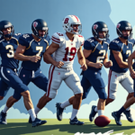 Watch the 2026 College Football Season with DIRECTV: Schedule, Channel Guide, and More — AI-generated editorial illustration