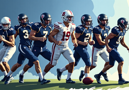 Watch the 2026 College Football Season with DIRECTV: Schedule, Channel Guide, and More — AI-generated editorial illustration