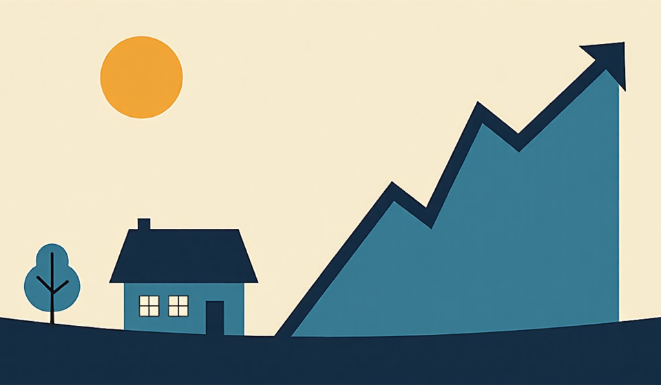 Will Mortgage Rates Drop Below 6% in 2026? What It Takes — AI-generated editorial illustration