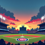 Cubs Favored on Run Line as White Sox Bullpen Faces Availability Concerns — AI-generated editorial illustration