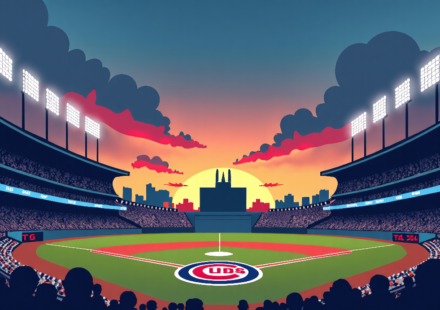 Cubs Favored on Run Line as White Sox Bullpen Faces Availability Concerns — AI-generated editorial illustration