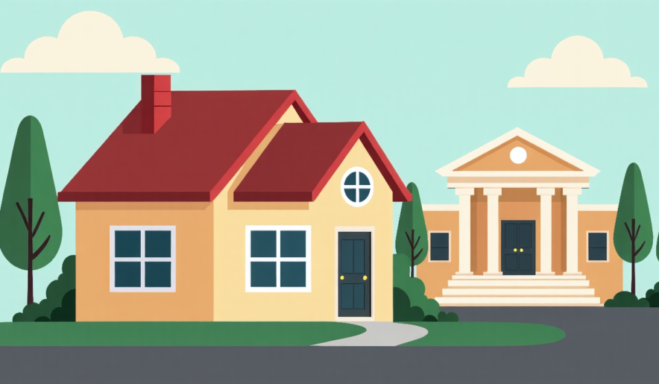 Can Creditors Force an Estate to Sell a Home? — AI-generated editorial illustration