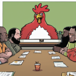 Fantasy Football Punishments 2026: The End of Chicken Suits — AI-generated editorial illustration