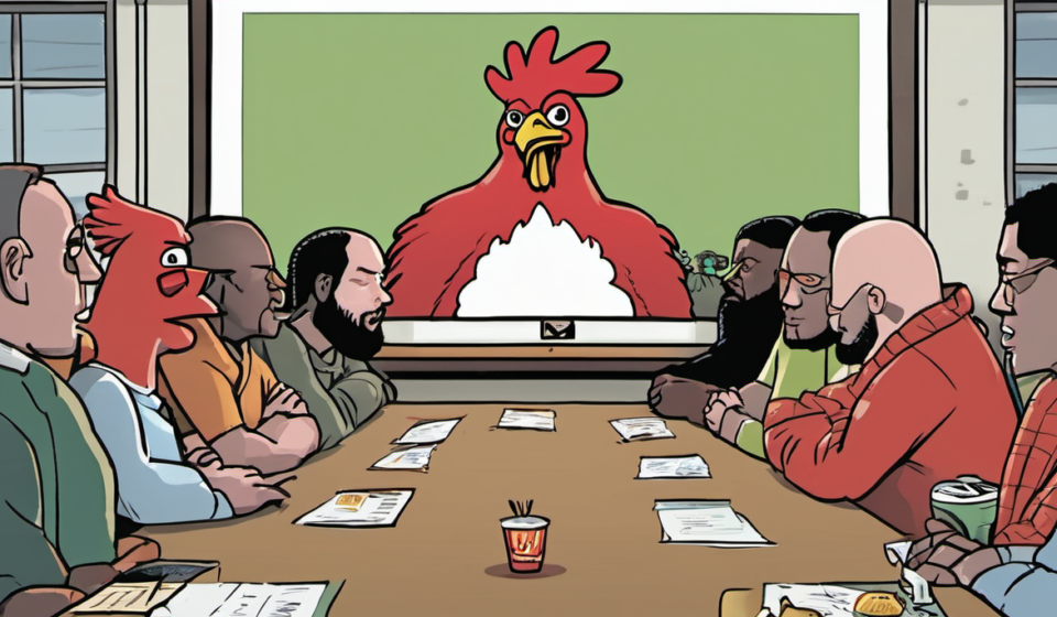 Fantasy Football Punishments 2026: The End of Chicken Suits — AI-generated editorial illustration