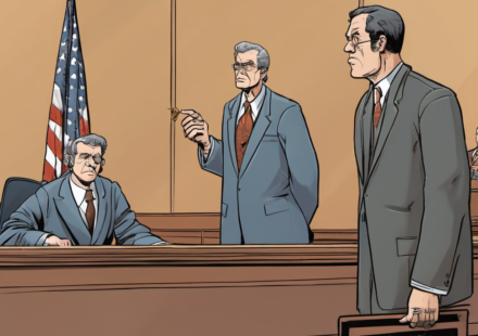Postpartum Psychosis Claims in Lindsay Clancy Murder Trial — AI-generated editorial illustration