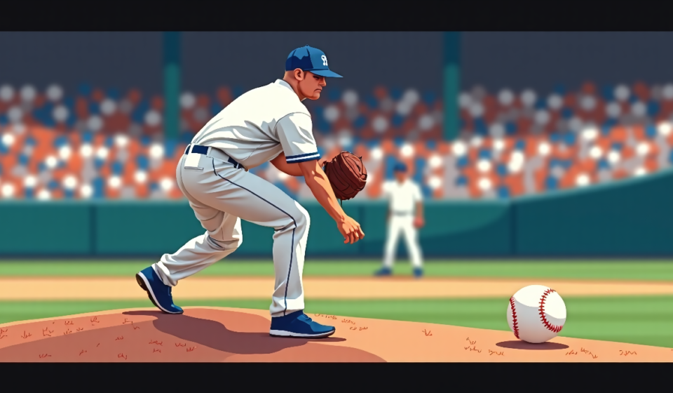 Dodgers Place Struggling Closer Edwin Díaz on IL Amid 11.85 ERA — AI-generated editorial illustration