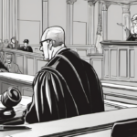 Meta Faces Landmark Trial Over Alleged Child Harm — AI-generated editorial illustration