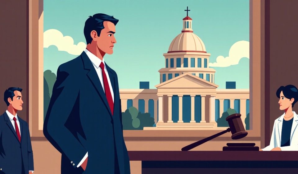 Former NIAID Adviser Pleads Guilty in COVID‑19 Records Scheme — AI-generated editorial illustration