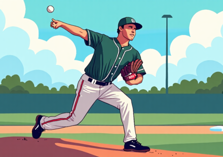 Tommy John’s Legacy: How One Pitcher’s Surgery Changed Sports — AI-generated editorial illustration