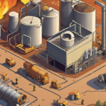 Ohio Recycling Plant Tragedy: Two Workers Killed in Explosive Fire — AI-generated editorial illustration