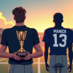 Drew Brees Endorses Eli Manning for Hall of Fame — AI-generated editorial illustration