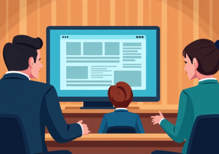 Meta Faces Trial Over Alleged Child‑Addiction Design Claims — AI-generated editorial illustration