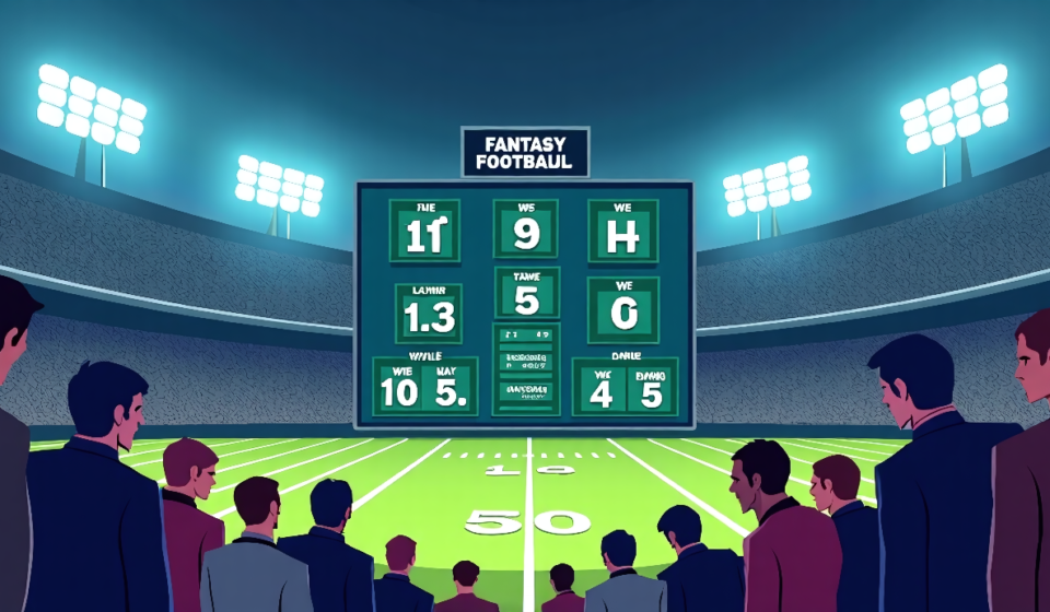 WR Draft Showdowns: Targeting & Avoiding in Rounds 4‑6 — AI-generated editorial illustration