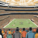 Ryan Fitzpatrick Praises Highmark Stadium Despite Social Media Criticism — AI-generated editorial illustration