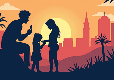 Missing Las Vegas Woman’s Family Receives Mysterious Money Requests — AI-generated editorial illustration