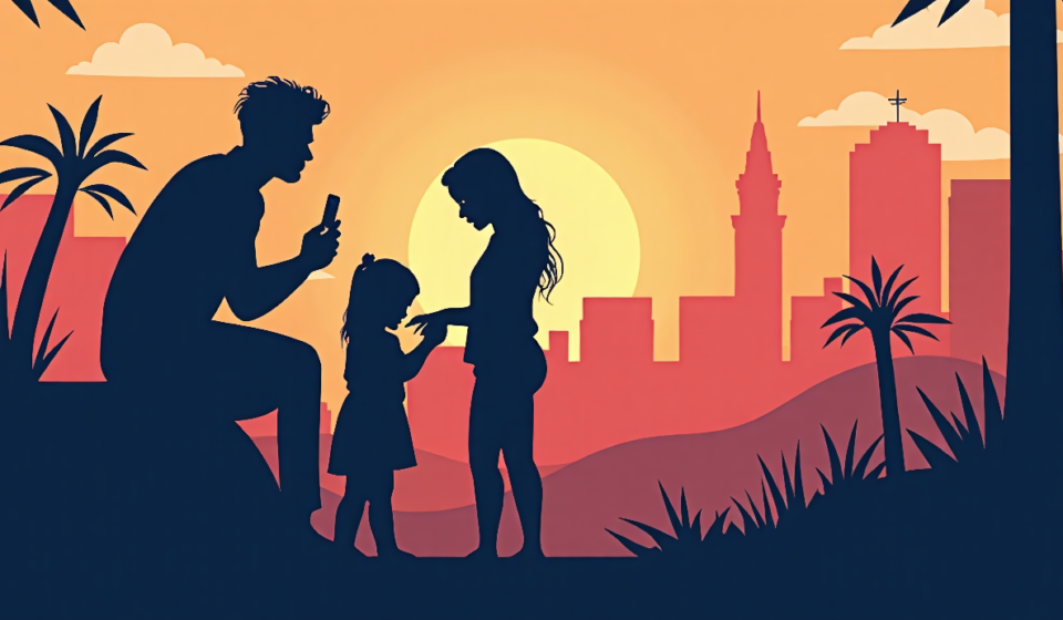 Missing Las Vegas Woman’s Family Receives Mysterious Money Requests — AI-generated editorial illustration