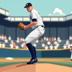 Rodón Returns Strong for Yankees After Two-Month Injury — AI-generated editorial illustration